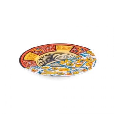seletti Piatto da dolce hybrid Huricanga longho design palermo