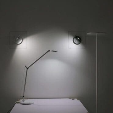 Artemide Lampada da tavolo Demetra 2700K grigio antracite Longho Design Palermo