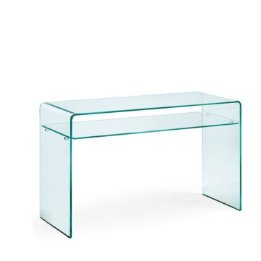 Consolle-con-ripiano-Rialto-in-vetro-trasparente-L120