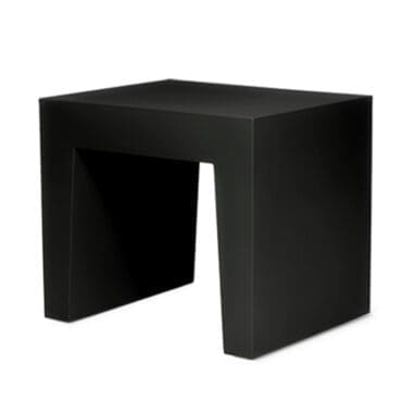 Fatboy-Sgabello-basso-Concrete-Seat-Recycled-Black-Longho-Design-Palermo