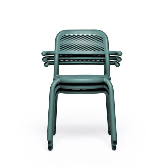 Fatboy-sedia-Toni-Armchair-da-bistrot-Pine-Green-Longho-Design-Palermo