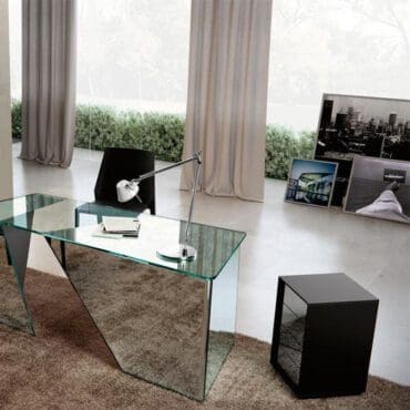 Fiam Cassettiera Luminare 4 cassetti Nero Longho Design Palermo