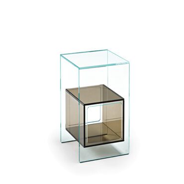 Fiam-Tavolino-Magique-struttura-extralight-contenitore-vetro-bronzo-Longho-Design-Palermo