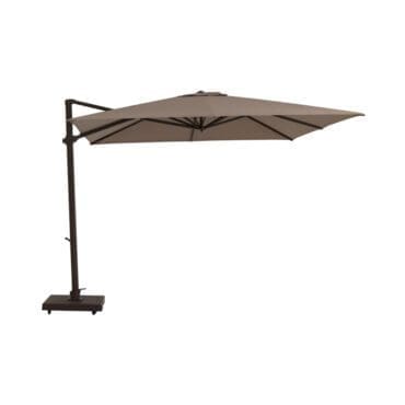 Talenti - Parasol Marte 3x3+Base+Ruote+Cover+manovella Mokka