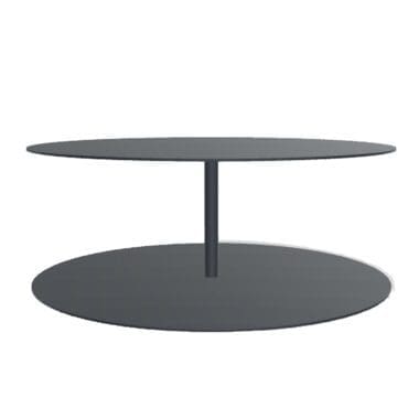 Cappellini - Tavolino Gong d73 grigio antracite