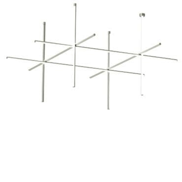 Flos Lampada da Parete Coordinates C4 CLIII Argento Longho Design Palermo