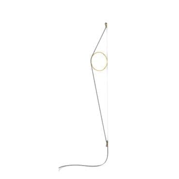 Flos Lampada da Parete Wirering Grigia Oro Longho Design Palermo