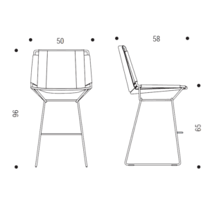 Mdf Italia Sedia Neil Textile Chair longho design palermo dimensioni
