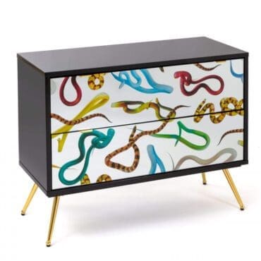 Seletti-Cassettiera-2-Cassetti-Serpenti-Longho-Design-Palermo