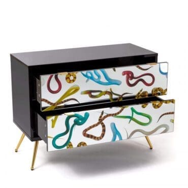 Seletti-Cassettiera-2-Cassetti-Serpenti-Longho-Design-Palermo