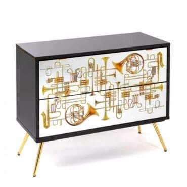 Seletti Cassettiera 2 Cassetti Trombe Longho Design Palermo