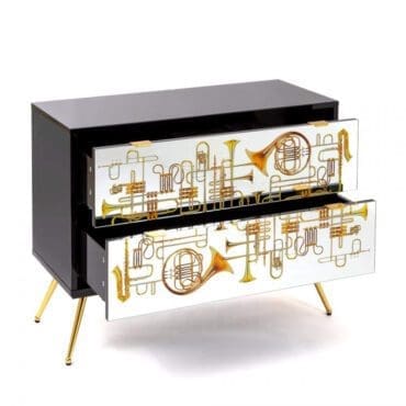 Seletti Cassettiera 2 Cassetti Trombe Longho Design Palermo