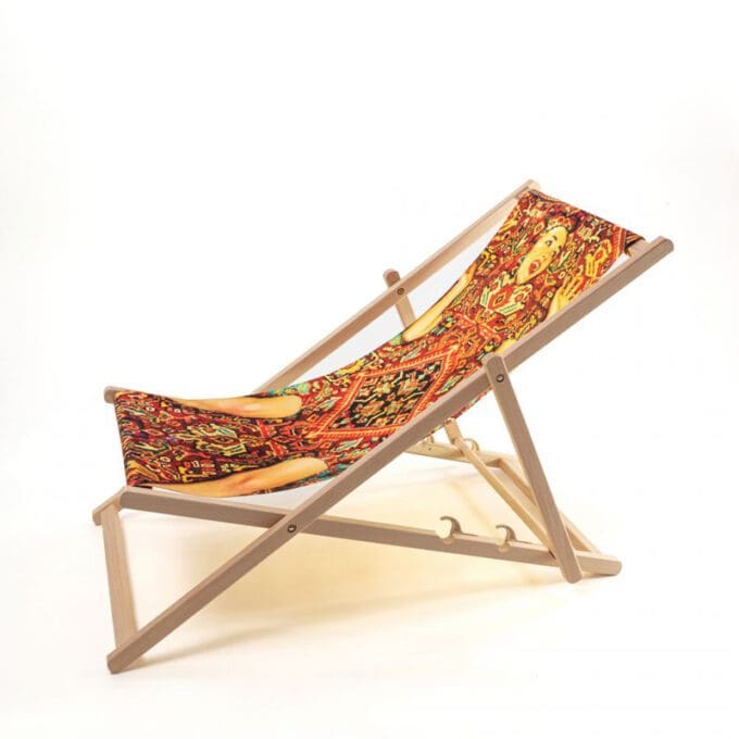 Seletti-Deck-Chair-Lady-On-Carpet-Longho-Design-Palermo