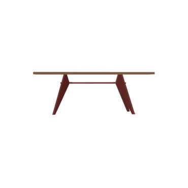 Vitra Tavolo Prouve EM Table L 200 Noce Aamericano massello longho design palermo