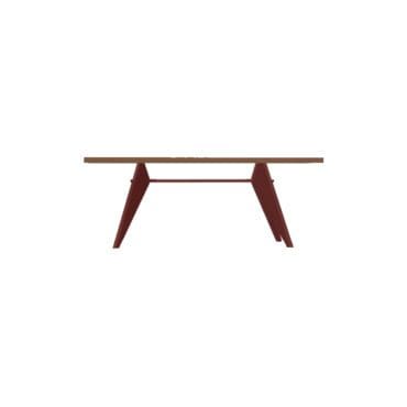 Vitra Tavolo Prouve EM Table L180 Noce Aamericano massello longho design palermo