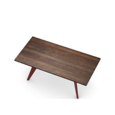 Vitra Tavolo Prouve EM Table L180 Rovere scuro massello longho design palermo