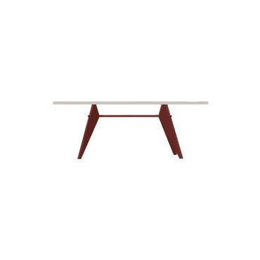 Vitra Tavolo Prouve EM Table L200 HPL avorio longho design palermo