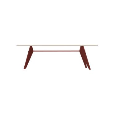 Vitra Tavolo Prouve EM Table L240 HPL avorio longho design palermo