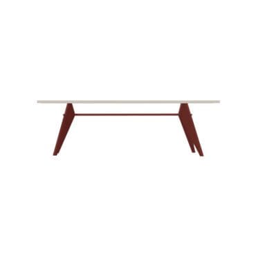 Vitra Tavolo Prouve EM Table L240 HPL avorio longho design palermo