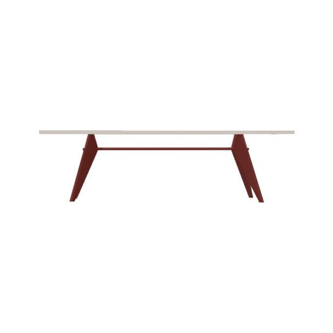Vitra Tavolo Prouve EM Table L260 HPL avorio longho design palermo
