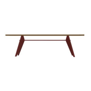 Vitra Tavolo Prouve EM Table L260 Rovere naturale longho design palermo