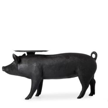 Moooi Tavolo Pig black Longho Design Palermo