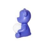 Qeeboo Lampada da Tavolo Teddy Girl Ricaricabile Viola 2 Longho Design Palermo