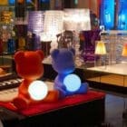 Qeeboo Lampada da Tavolo Teddy Girl Ricaricabile Viola Longho Design Palermo