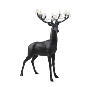 Qeeboo Lampada da Terra Sherwood Nera 1 Longho Design Palermo