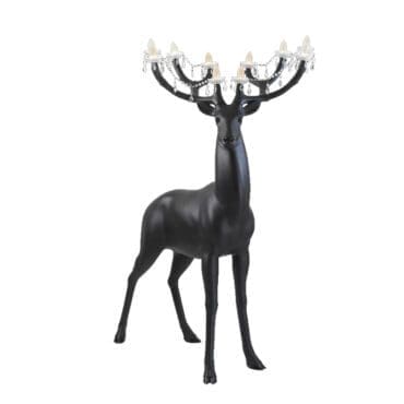 Qeeboo Lampada da Terra Sherwood Nera Longho Design Palermo
