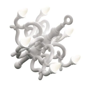 Qeeboo Lampadario Fallen XL bianco longho design palermo