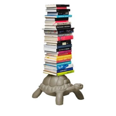 Qeeboo Libreria Turtle Carry Dove Grigia Longho Design Palermo