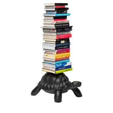 Qeeboo Libreria Turtle Carry Nera Longho Design Palermo