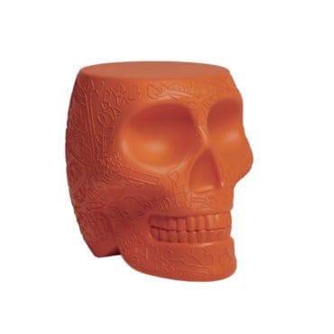 Qeeboo - Sgabello e tavolino Messico terracotta