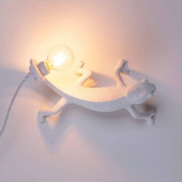 Seletti-Lampada-da-parete-Chameleon-Going-Down-USB-Longho-Design-Palermo