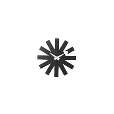 Vitra Orologio Asterisk Clock nero longho design palermo