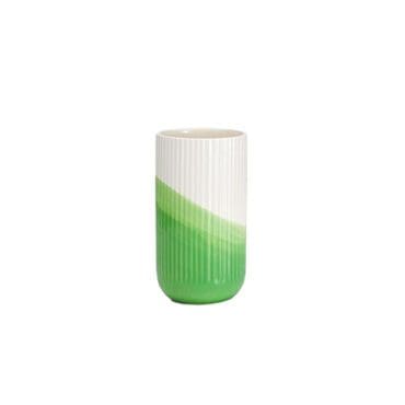 Vitra Vaso Herringbone a coste verde longho design palermo