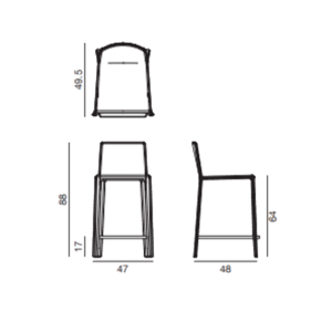 Arper-Norma-Counter-Stool-longho-Design-palermo