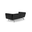 Knoll Divano Avio 184x93 cromo Pelle longho design palermo