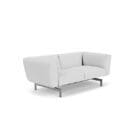 Knoll Divano Avio 184x93 cromo Tessuto longho design palermo