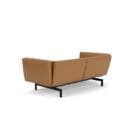 Knoll Divano Avio 184x93 verniciato nero Pelle longho design palermo