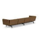 Knoll Divano Avio 358x93 nero Pelle longho design palermo