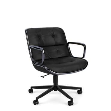 Knoll Poltrona Pollock Con Braccioli Base Nera Longho Design Palermo