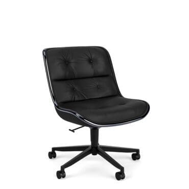 Knoll Poltrona Pollock Senza Braccioli Base Nera Longho Design Palermo
