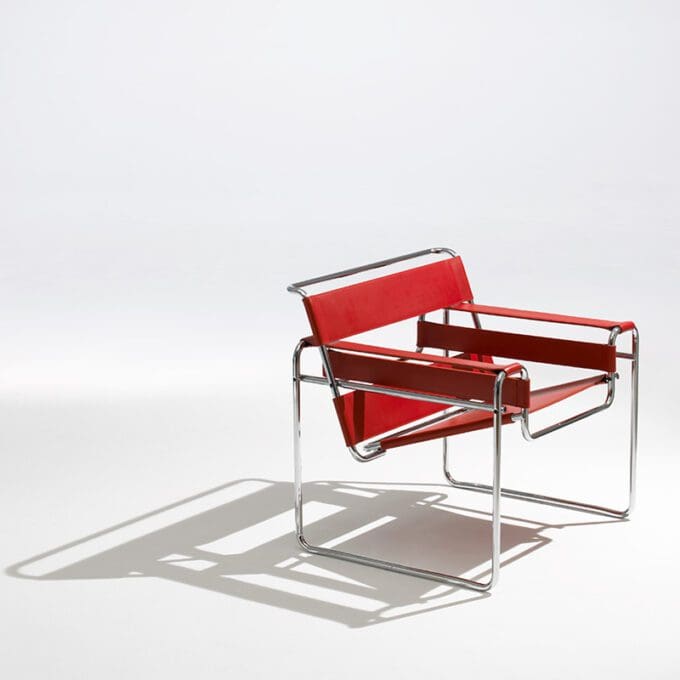 Knoll Poltrona Wassily Cuoio Spinneybeck 3 Longho Design Palermo