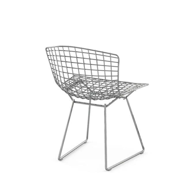 Knoll Sedia Bertoia Laterale Cromata1 Longho Design Palermo