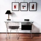 Knoll Sedia Bertoia Laterale cromata cuscino seduta longho design palermo