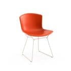 Knoll Sedia Bertoia Polipropilene Bianca Arancione Longho Design Palermo