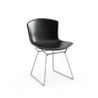 Knoll Sedia Bertoia Polipropilene Cromata Nera Longho Design Palermo