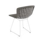 Knoll Sedia Bertoia Side bianca Copertura completa longho design palermo